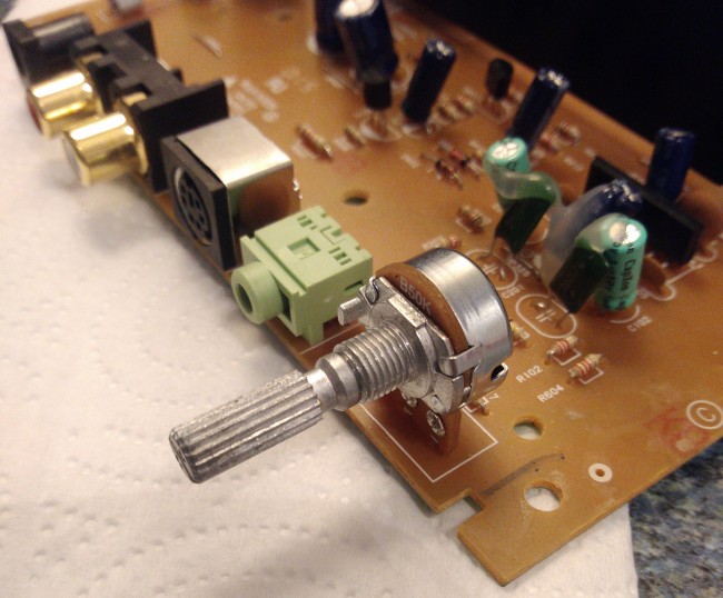 Potentiomètre alpha linéaire de 50 kΩ