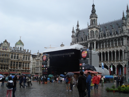 Festival à la Grand Place de Bruxelles