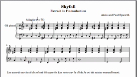 Extrait de 'Skyfall' par Adele